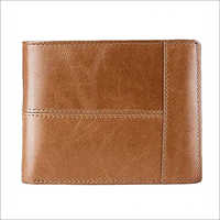 Mens Durable Brown Leather Wallet