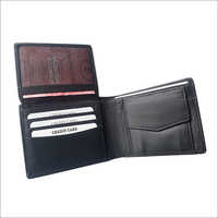 Mens Multi Pocket Bifold Leather Wallet