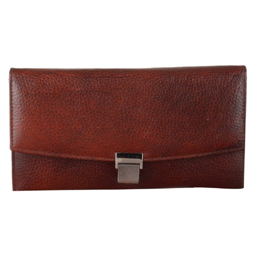 Durable Brown Leather Purse